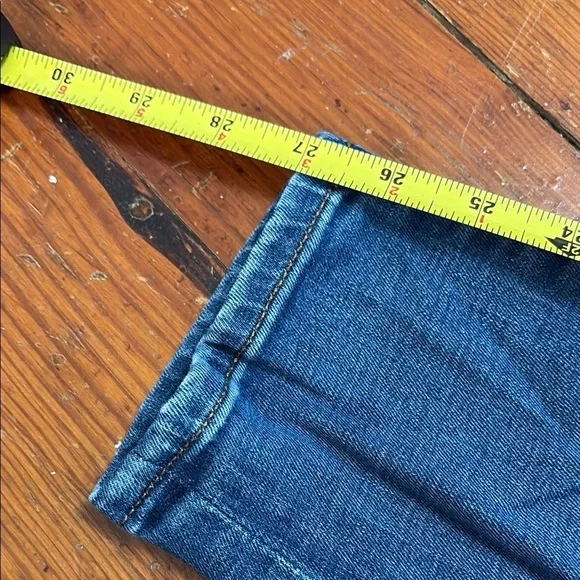 J. Crew Toothpick Classic Blue Women's Skinny Jeans Size 29 - Picture 4 of 5